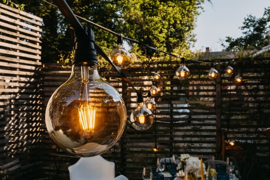 Add Ambiance with String Lights