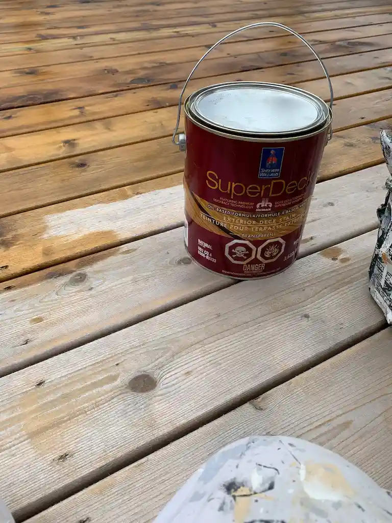 Deck Staining