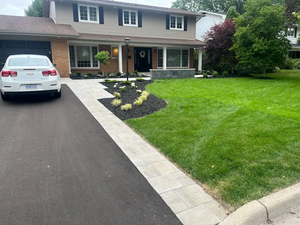South Burlington Landscape Construction, after