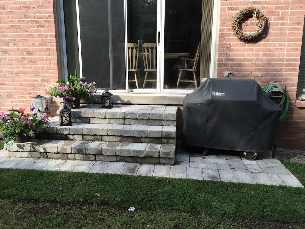Back Steps, after