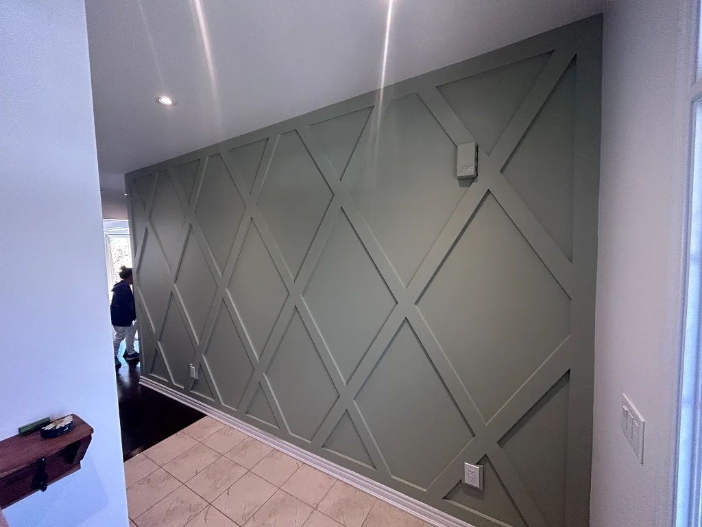 Accent Wall, after
