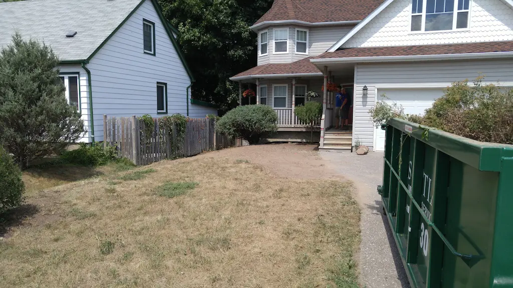 Front Yard Planting, before