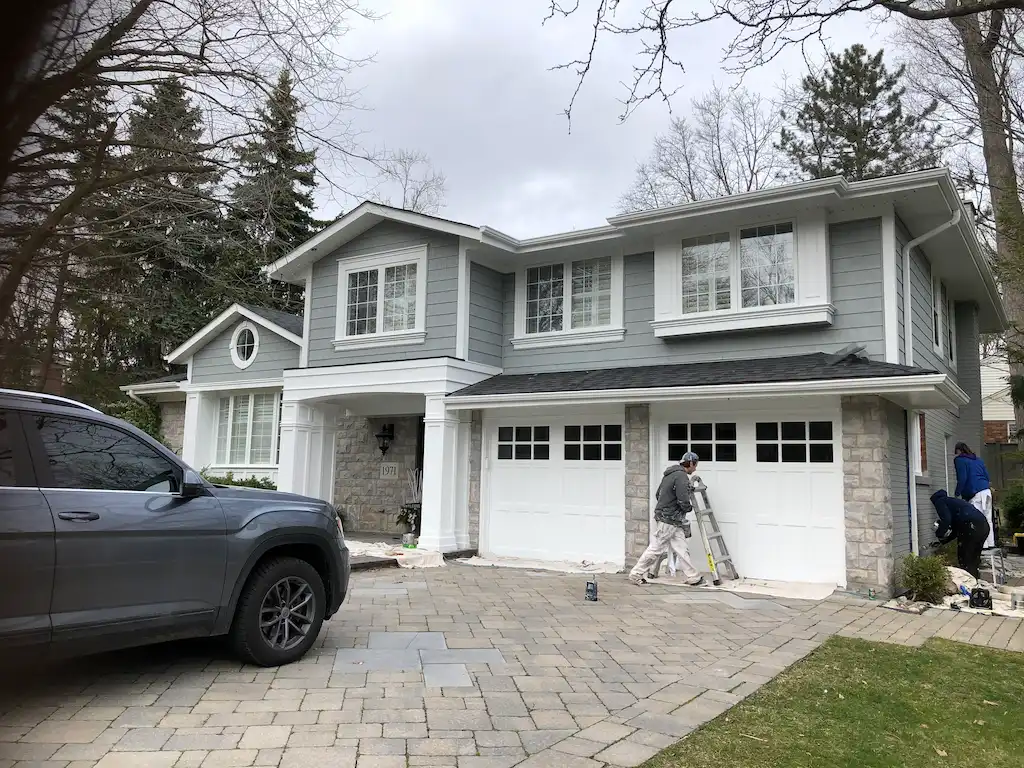 Exterior Painting Burlington, after