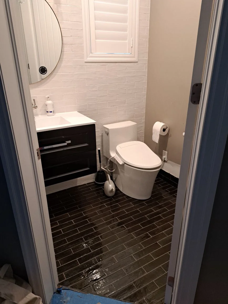 Powder Room, before