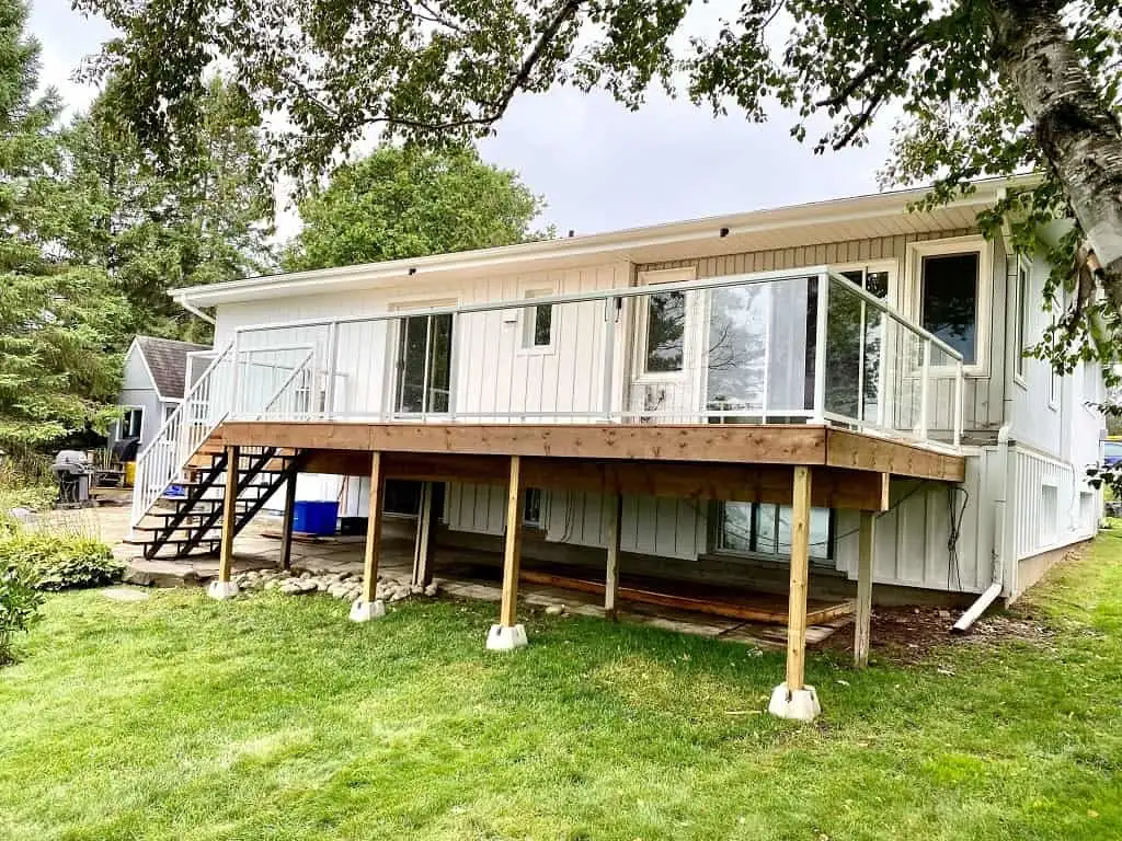 Huntsville Deck, after