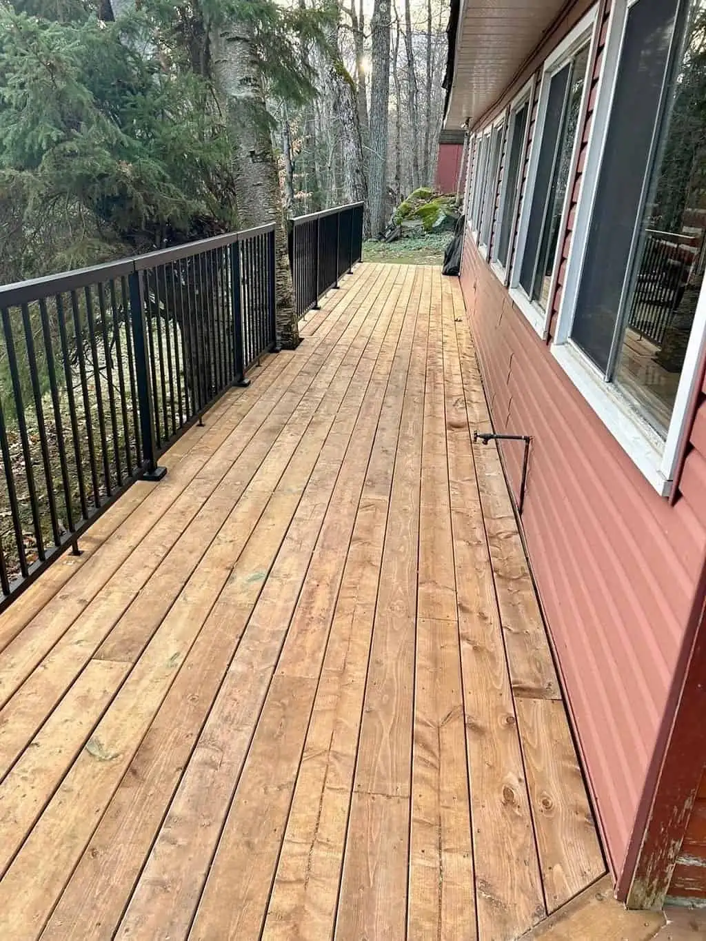 Replace Rotten Decking, after