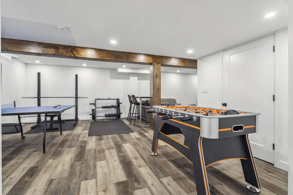 Burlington Basement Renovation, after
