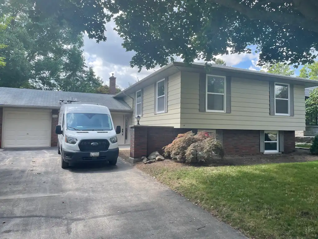 Whole Exterior Painting, before