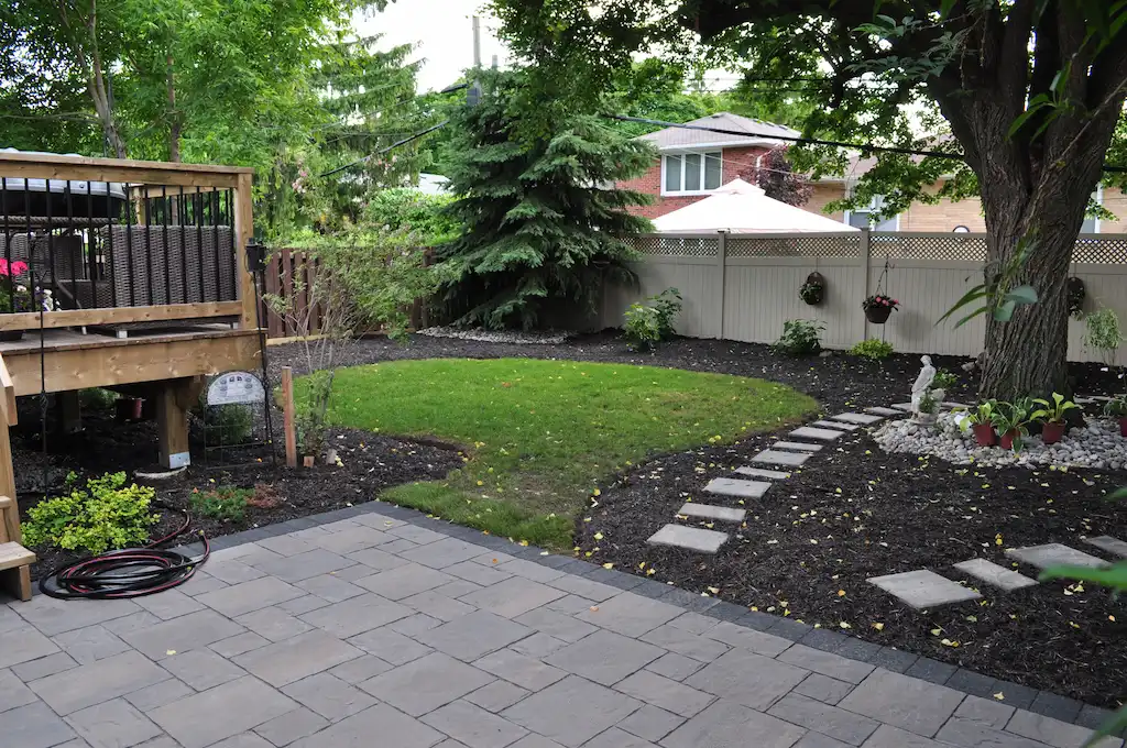 Backyard Renovation, after