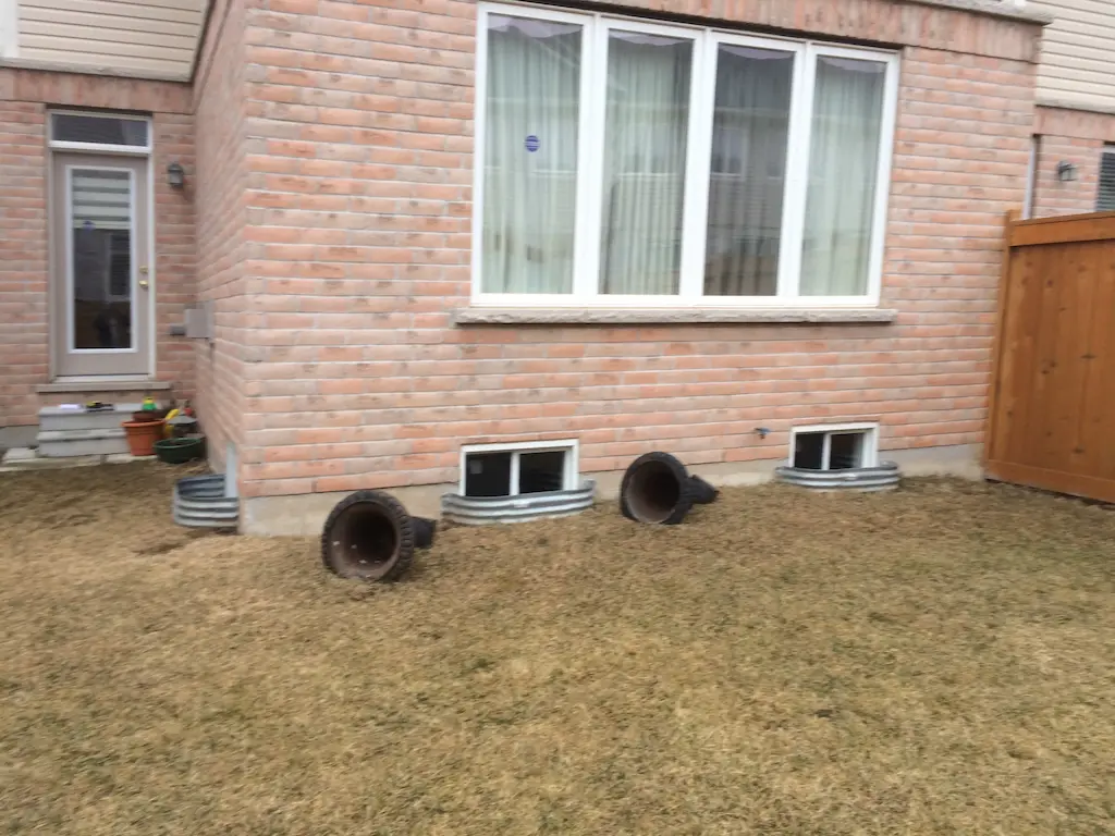 Backyard Stone, before
